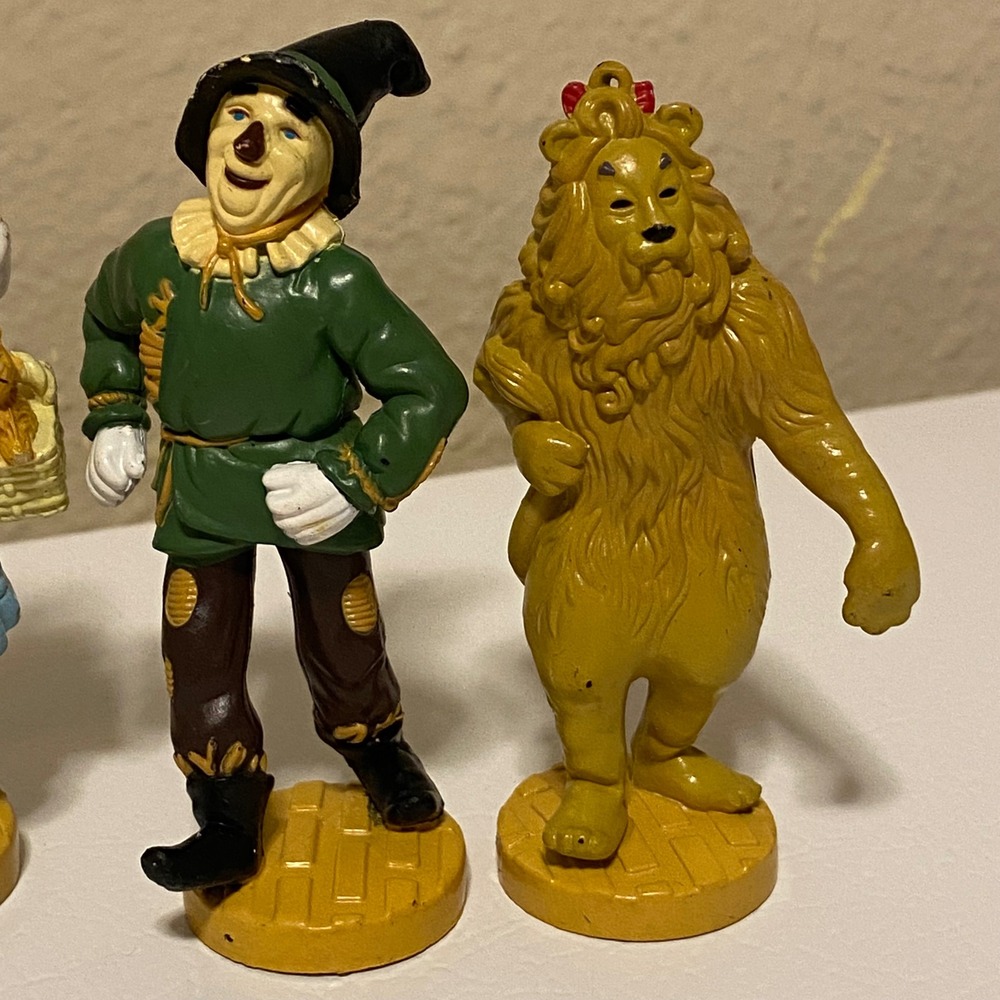 Vintage Wizard of Oz Collectible Figurines Set Dorothy Wicked Witch Scar Glinda - Picture 4 of 11